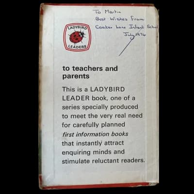 Inside pages of the Ladybird book