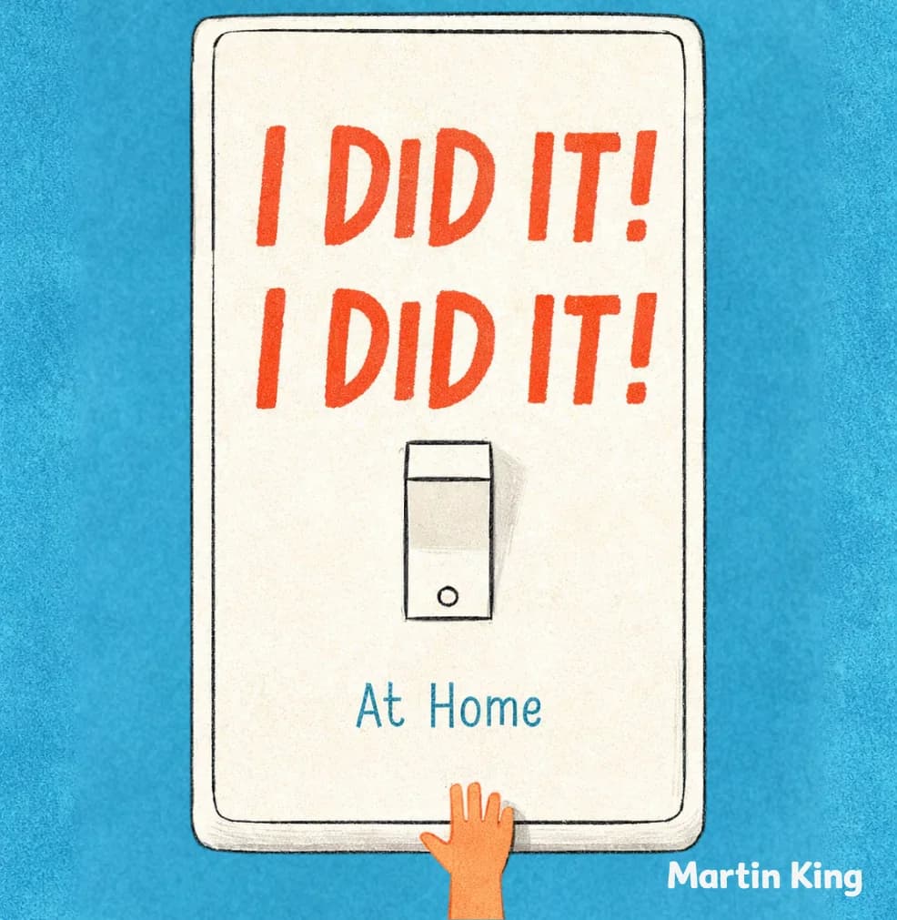 I DID IT! I DID IT! At Home front cover