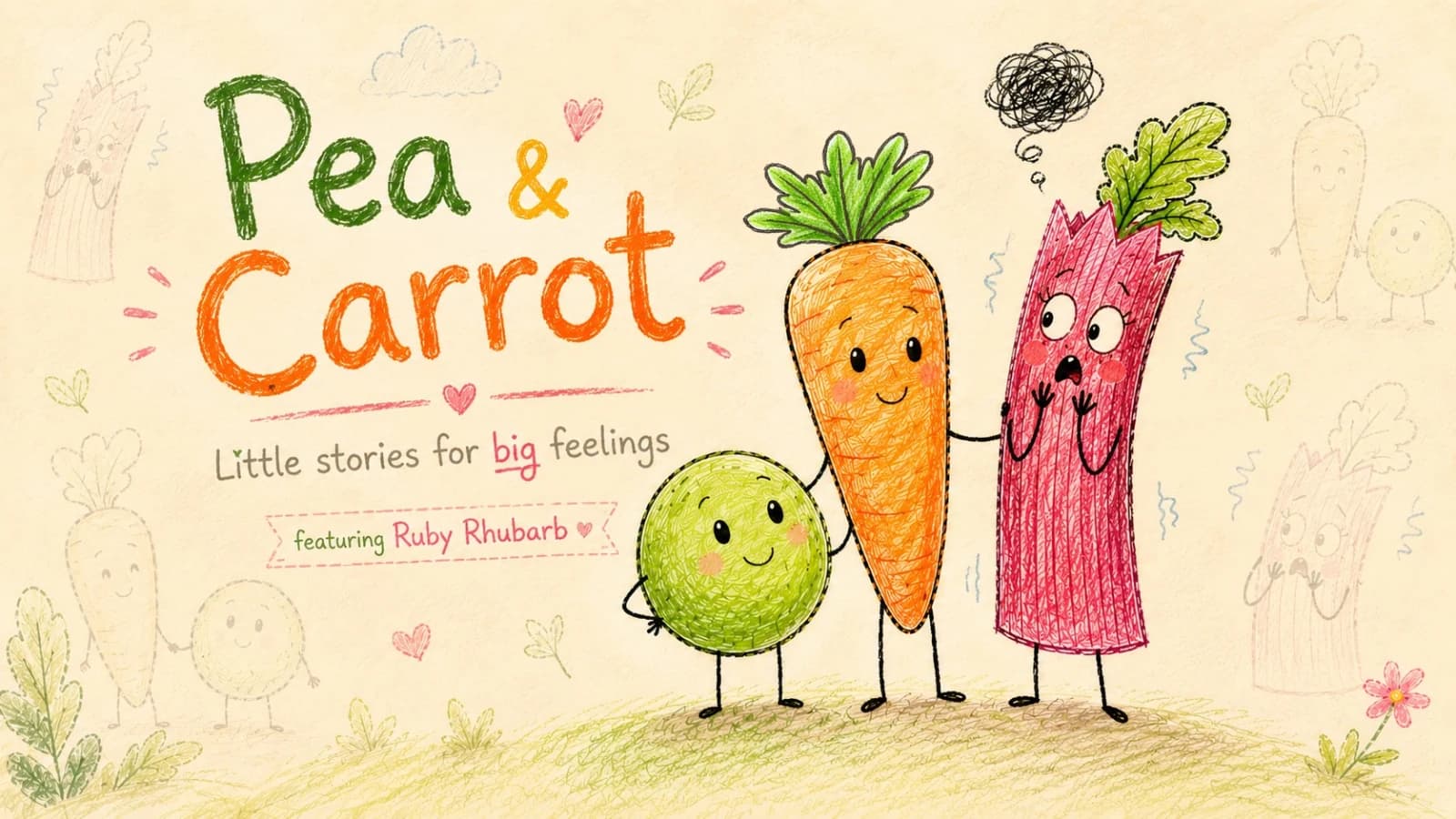 Illustrated hero image for Gentle Picture Books About Worry for Ages 2-5