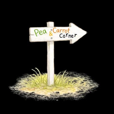 Pea and Carrot sign