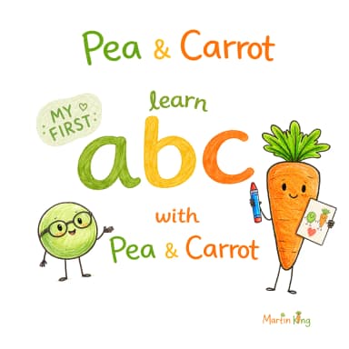 My First Learn ABC with Pea & Carrot cover