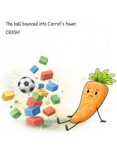 Pea & Carrot The Angry Book companion page
