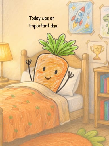 Pea & Carrot The Worry Book interior spread