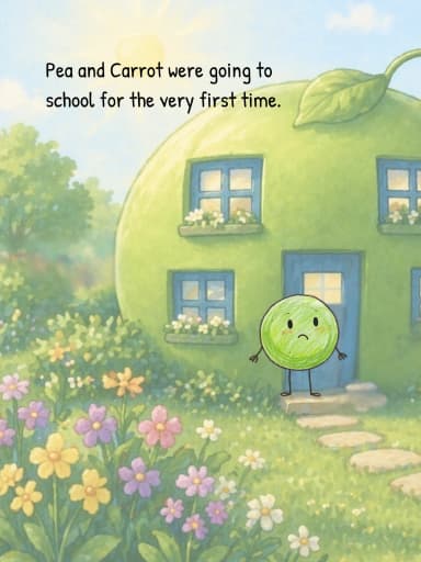 Pea & Carrot The Worry Book companion page