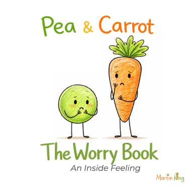 Pea & Carrot The Worry Book cover